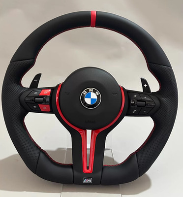 BMW M Performance Sport Lenkrad F10 F11 F30 F31 F32 F33    Schwarz Rot NEU*