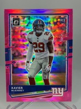 2020 Optic Pink Xavier McKinney Rookie RC