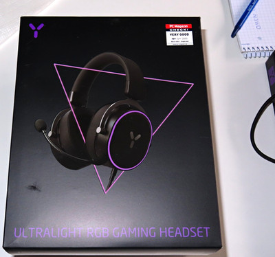 ISY IGK-3000 Ultralight RGB Gaming-Headset mit Boom-Mikro 3,5mm/USB-C
