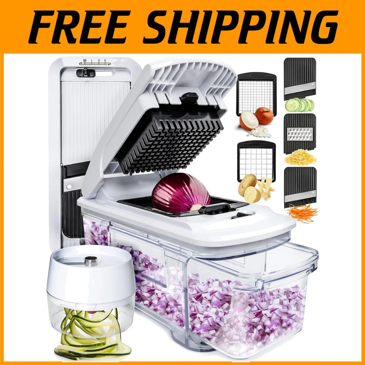 Practical Kitchen Gadgets - Mandoline Slicer & Cheese Grater