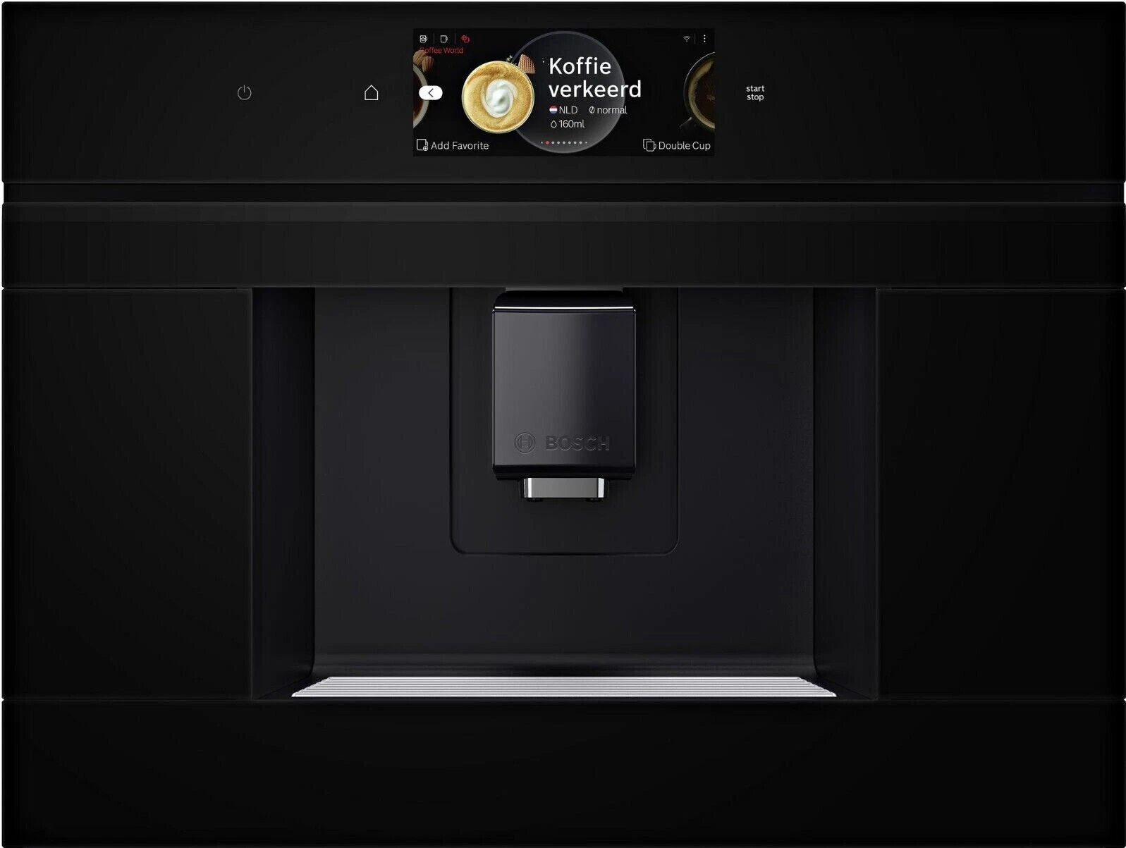 Bosch CTL7181B0 Series 8, built-in coffee machine, black, free shipping Worldwid