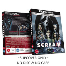 Scream 4K Ultra Bluray Slipcover Sleeve Only Custom Steelbook Protector NO DISC