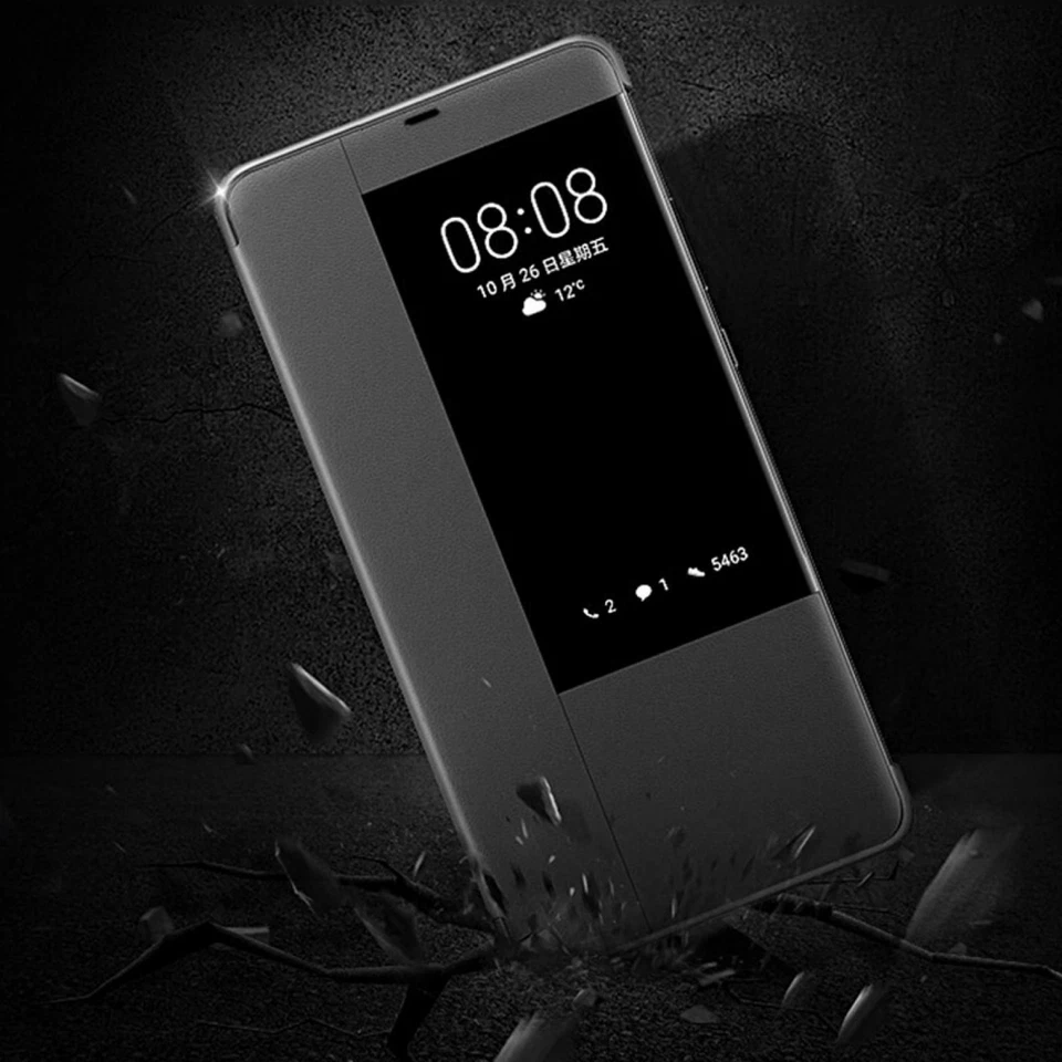 Smart View Flip Cover For Huawei Mate 20 Lite Pro X Protective Sleeve Phone Case - Image 4 of 4
