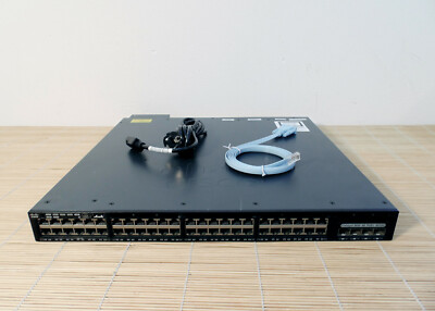 Cisco WS-C3650-48FQ-L Standalone Optional Stacking 48 10/100/1000 Ethernet 1xPWR