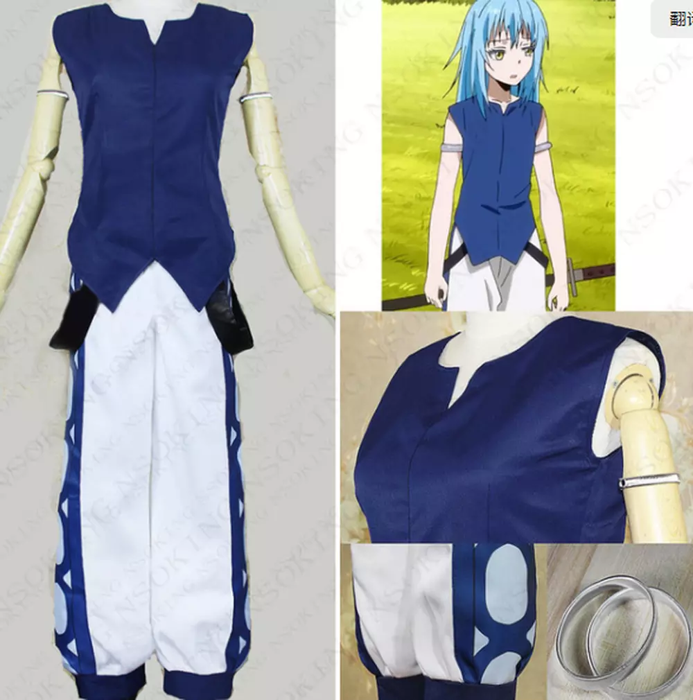 2023 Anime That Time I Got Reincarnated as A Slime Cosplay Costume