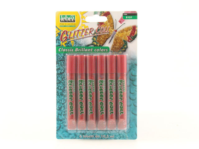 Lebez – Colla Glitterata 6 Pezzi