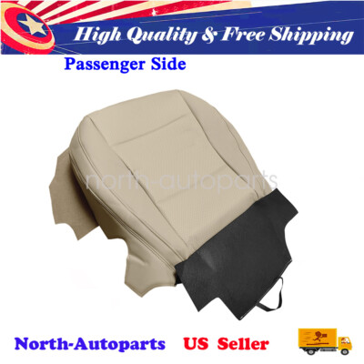 #ad For 2015 2019 Subaru Outback Passenger Perforated Leather Bottom Seat Cover TAN $24.15