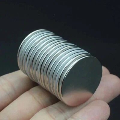 AAYANS 30x2 Neodymium Magnet 30mm x 2mm N35 NdFeB Round Super Powerful Strong Permanent