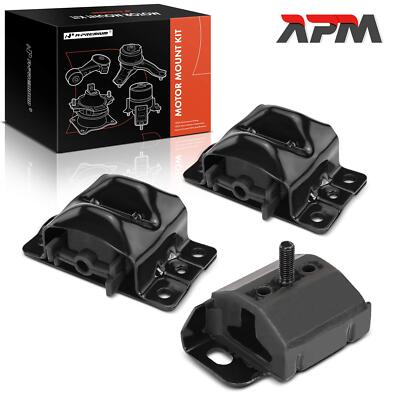 3x Motorlager Getriebelager Vorne für Chevrolet Camaro FP Pontiac Firebird 5.0L