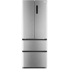 Image of Beko GN14790PX American Fridge Freezer - Stainless Steel - Freestanding