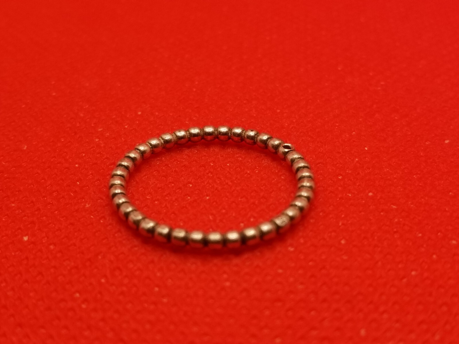 Stackable Thin Bubble Sterling Silver 925  Ring S… - image 2