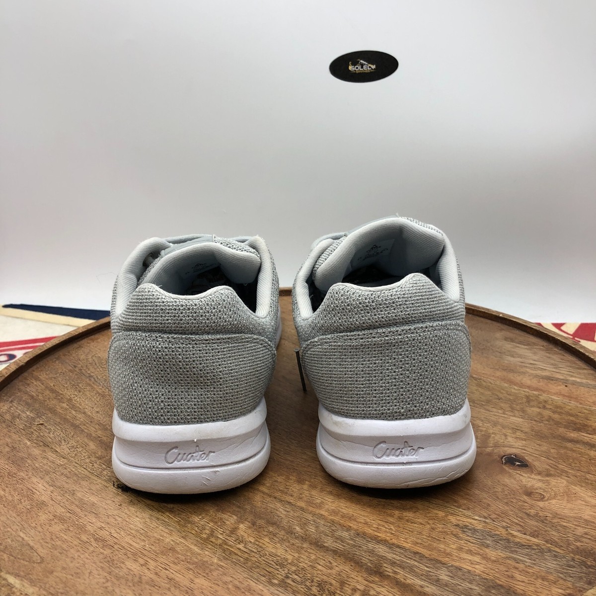 Cuater by TravisMathew The Daily Knit Golf Shoes Grey 4MR216 Mens 11.5 Cuater Travis Mathew The Daily Knit Gray Casual Golf Shoes  main image 4