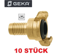 "10 StÜCk Original Karasto Geka Plus 2000 SchlauchstüCk Drehbar 360° 19 Mm 3/4\""