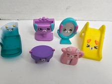 Shopkins McDonald s Happy Places Happy Meal Toys Lot Of 6 Mirror slide table