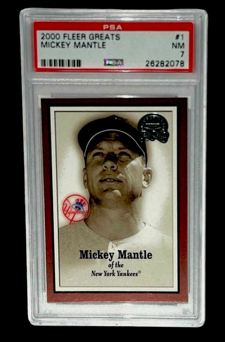 2000 Fleer Greats of the Game - Mickey Mantle #1 for sale | eBay
