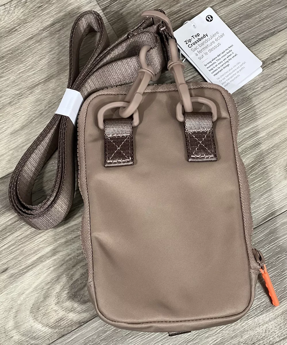Zip top crossbody hot sale bag