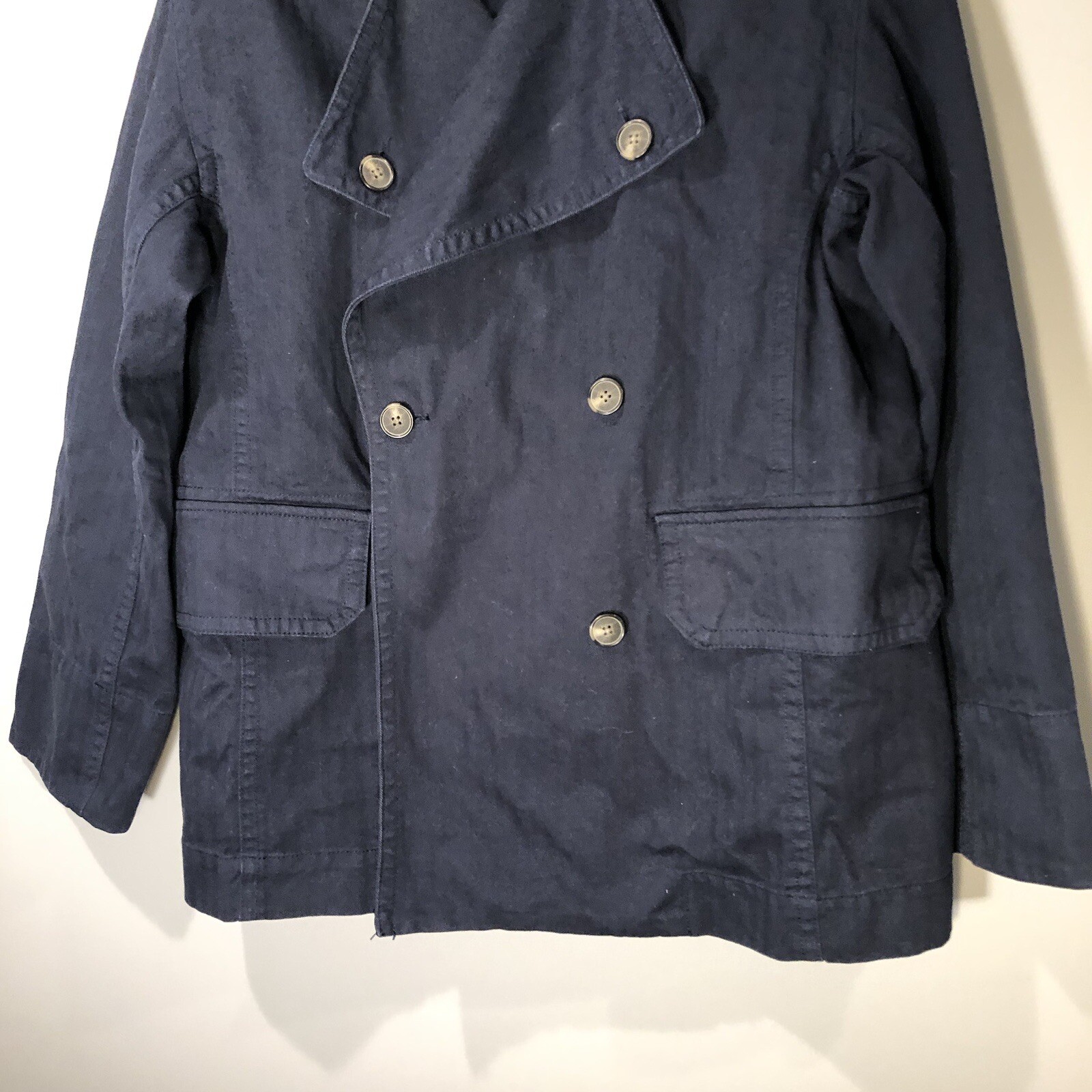 Everlane Double Breasted Buttoned Collared Jacket… - image 5