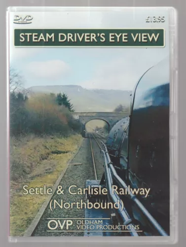 Steam Drivers Eye View ~  Settle & Carlisle Railway Northbound (DVD) Railway DVD