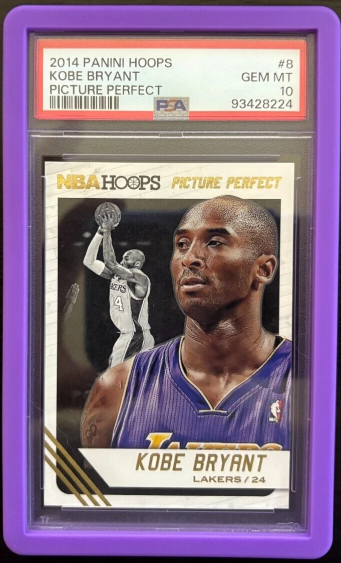 Panini Kobe Bryant 10 Graded Basketball Sports Trading Cards