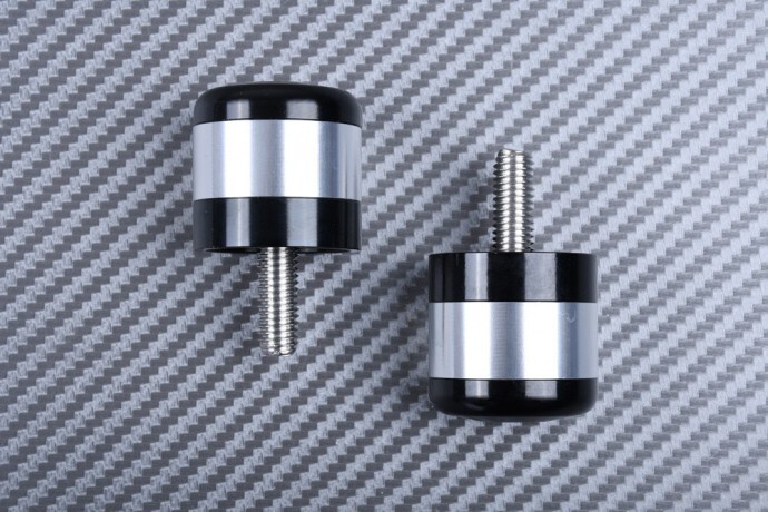 Embouts de poignée argent Ø 31 mm pour restaurer votre Ninja ZX10R
