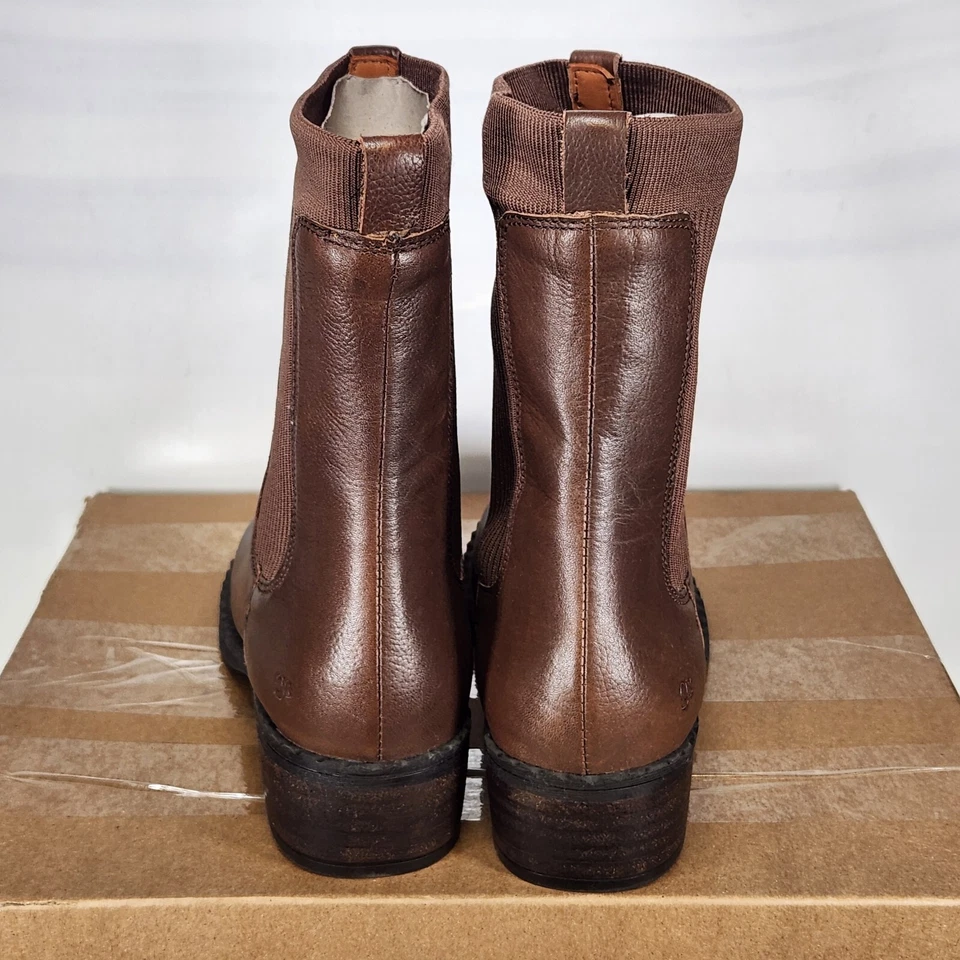 Talla 8.5 - Kenneth Cole Gentle Souls Bernadette - Cuero Chocolate - Mujer Foto 4 de 4