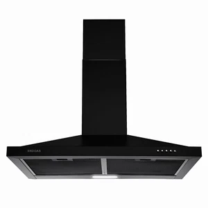 30 inch Kitchen Wall Mount Range Hood Vent 350CFM Mechanical Control Black New