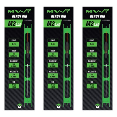 Maver MV-R Ready Pole Rigs ALLE VARIANTEN Angelausrüstung