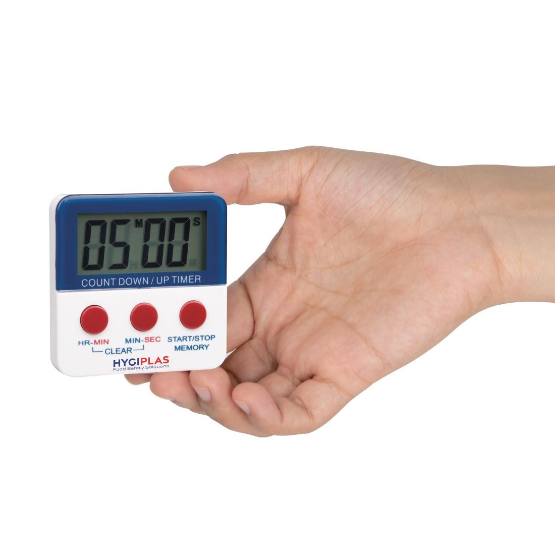Hygiplas Magnetic Countdown Timer 63X63mm Kitchen Catering Food Preparation