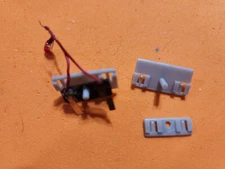 AJ's wrecker, ambulance etc. Replacement Tyco Pro pick-up shoe holder plate flag