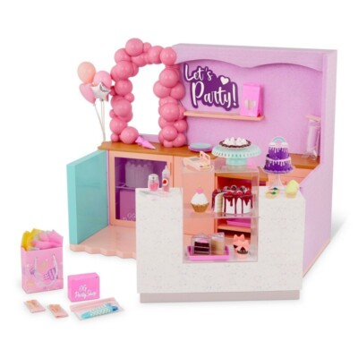 Our Generation Party Shop & Accessories Playset for 18'' Dolls