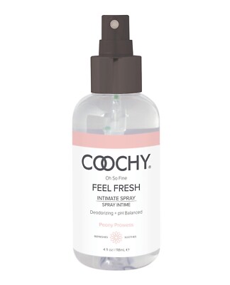 Coochy Feel Fresh Intimate Deodorizing + pH Balanced Feminine Spray 4 oz