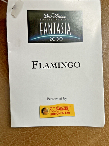 Steiff Disney Showcase Collection Flamingo, Fantasia 60th anniversary - Picture 11 of 14
