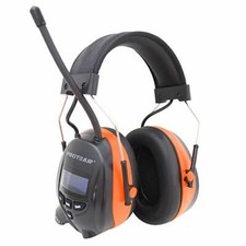 Protear Ear Defenders with DAB+/FM Radio & Bluetooth, Noise Cancelling Wireless