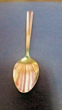 (12 SPOONS) 6 COFFEE/DESSERT TEASPOON STAINLE...
