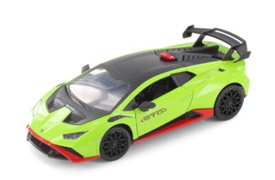 2021 Lamborghini Huracan STO 1/24 Scale Diecast Model - Showcasts - GREEN
