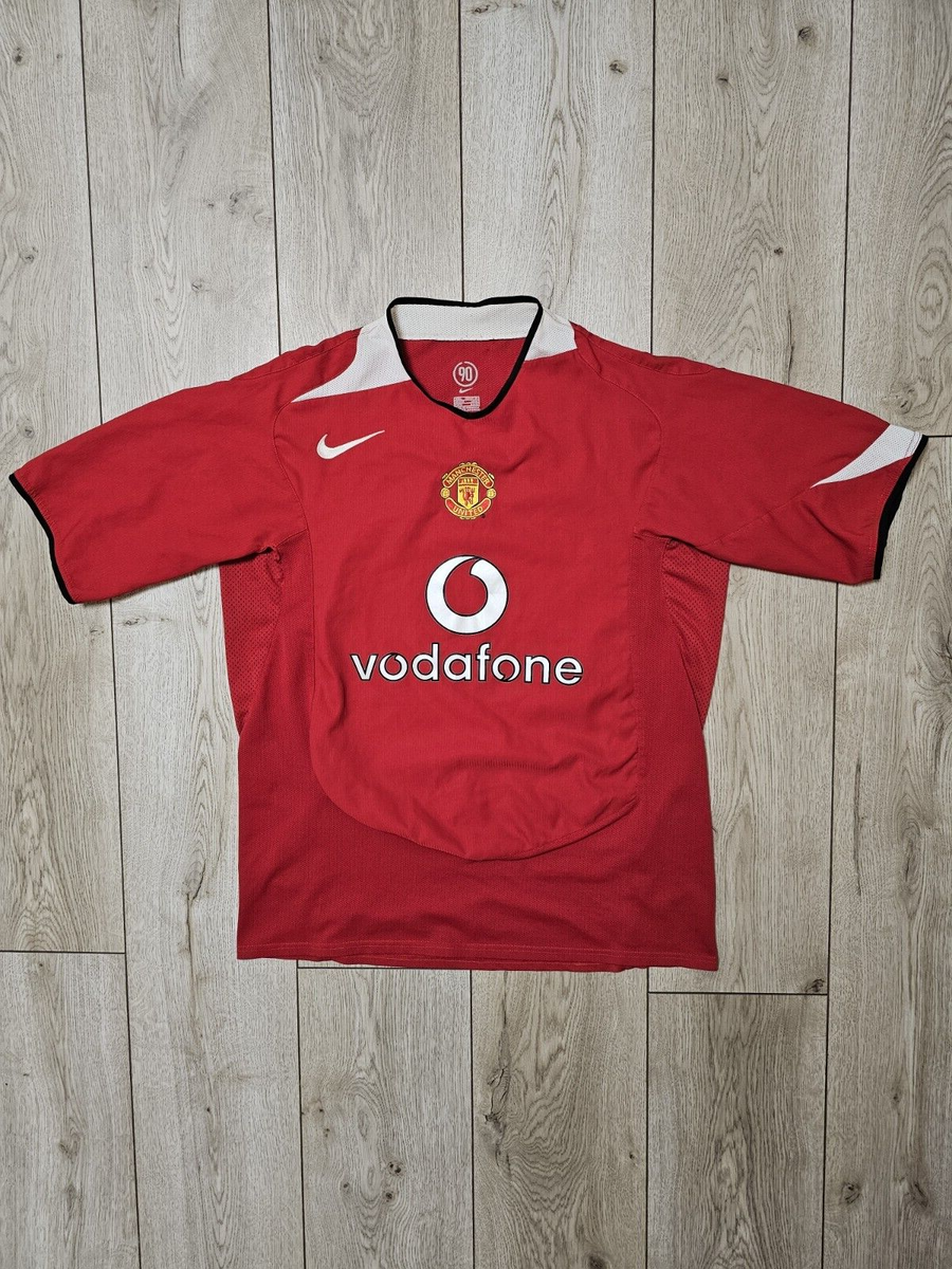MANCHESTER UNITED 2004 2006 HOME VINTAGE FOOTBALL SHIRT SOCCER