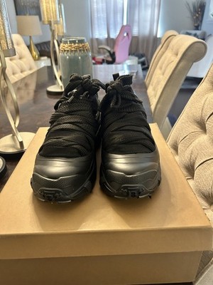 Burberry Arthur Black Lace Detail Sneakers Black | eBay
