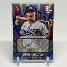 2024 Topps Big League - Opening Act Autographs Jonny Deluca #OAA-JD (AU, RC)
