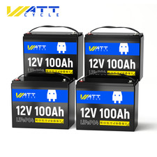 100Ah 12V 24V 36V 48V LiFePO4 Lithium Battery BMS Deep Cycle for Trolling Motor