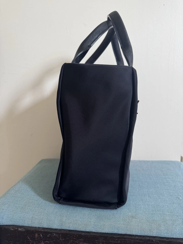 Bolso Kate Spade New York Negro Nylon Cuentas Lentejuelas 3D Ladybugs De Colección KSNY Foto 4 de 4