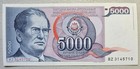 Yugoslavia 5000 Dinara 1985 Josip Broz Tito Unc