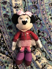 Disney Junior Mickey and The Roadster Racers Minnie Mouse 10" Plush Pre-Owned