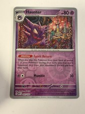 Pokemon TCG 151 Reverse Holographic Haunter 0...