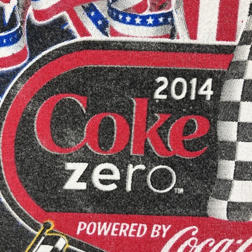 Daytona 400 Coke Zero T-Shirt Herren XL grau Nascar 2014 doppelseitig - Bild 4 von 19