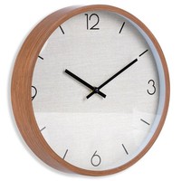 Wanduhr Uhr Zimmeruhr Braun 29,5 Cm