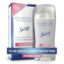 Clinical Strength Antiperspirant Deodorant for Women, 3X Stress Protection, 7...