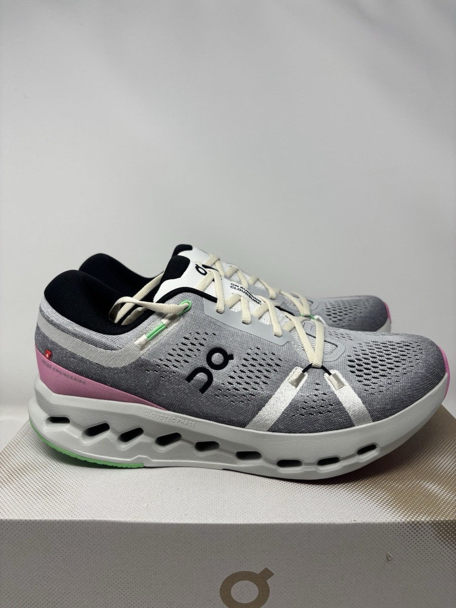 On Cloudsurfer 2 Running Sneaker White Mineral Gray 
