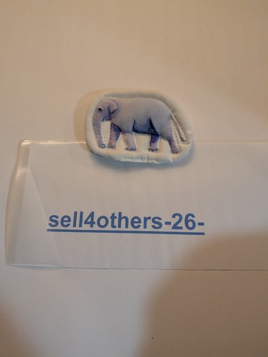 Lovevery Quilted Critter Pockets Matching Toy Elephant Replacement Piece Only