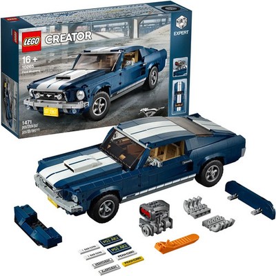 LEGO  Creator Expert 10265 Ford Mustang, Seltenes Set, 1471 Teile, ab 16 Jahre