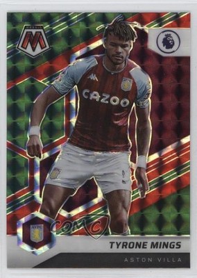 2021-22 Panini Mosaic Premier League Choice Red & Green Prizm Tyrone Mings 13m8